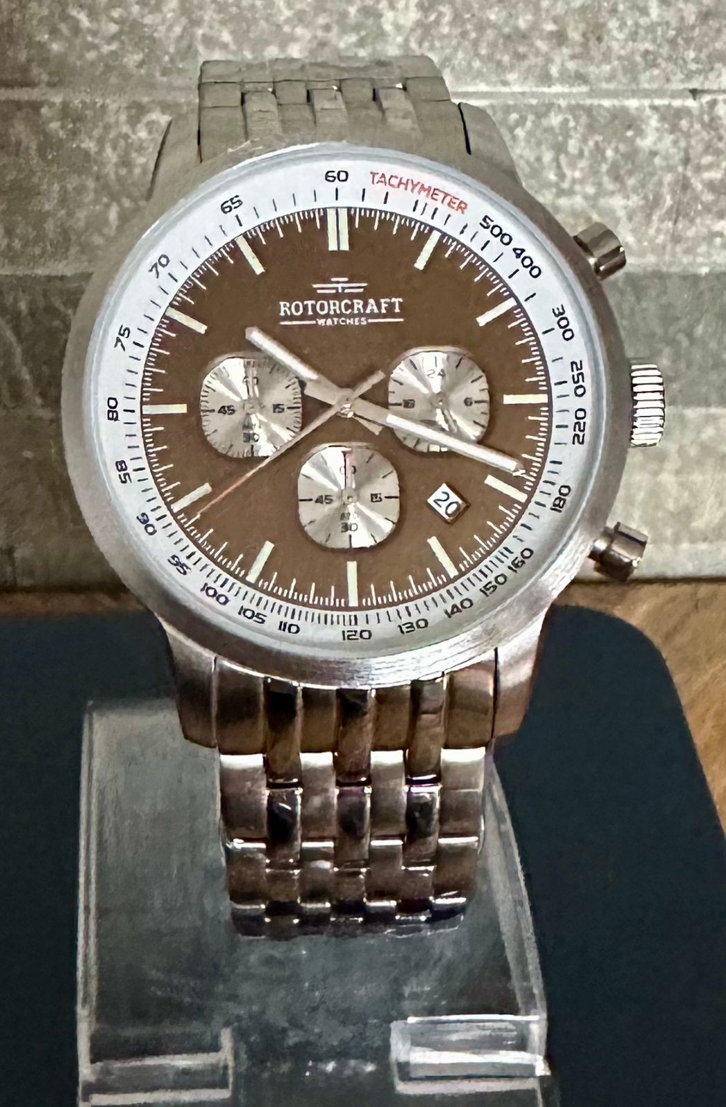 ROTORCRAFT BERLIN CHRONO TWV419€! 💯%NIEUW MET CERTIFICAAT, Ophalen of Verzenden, Nieuw