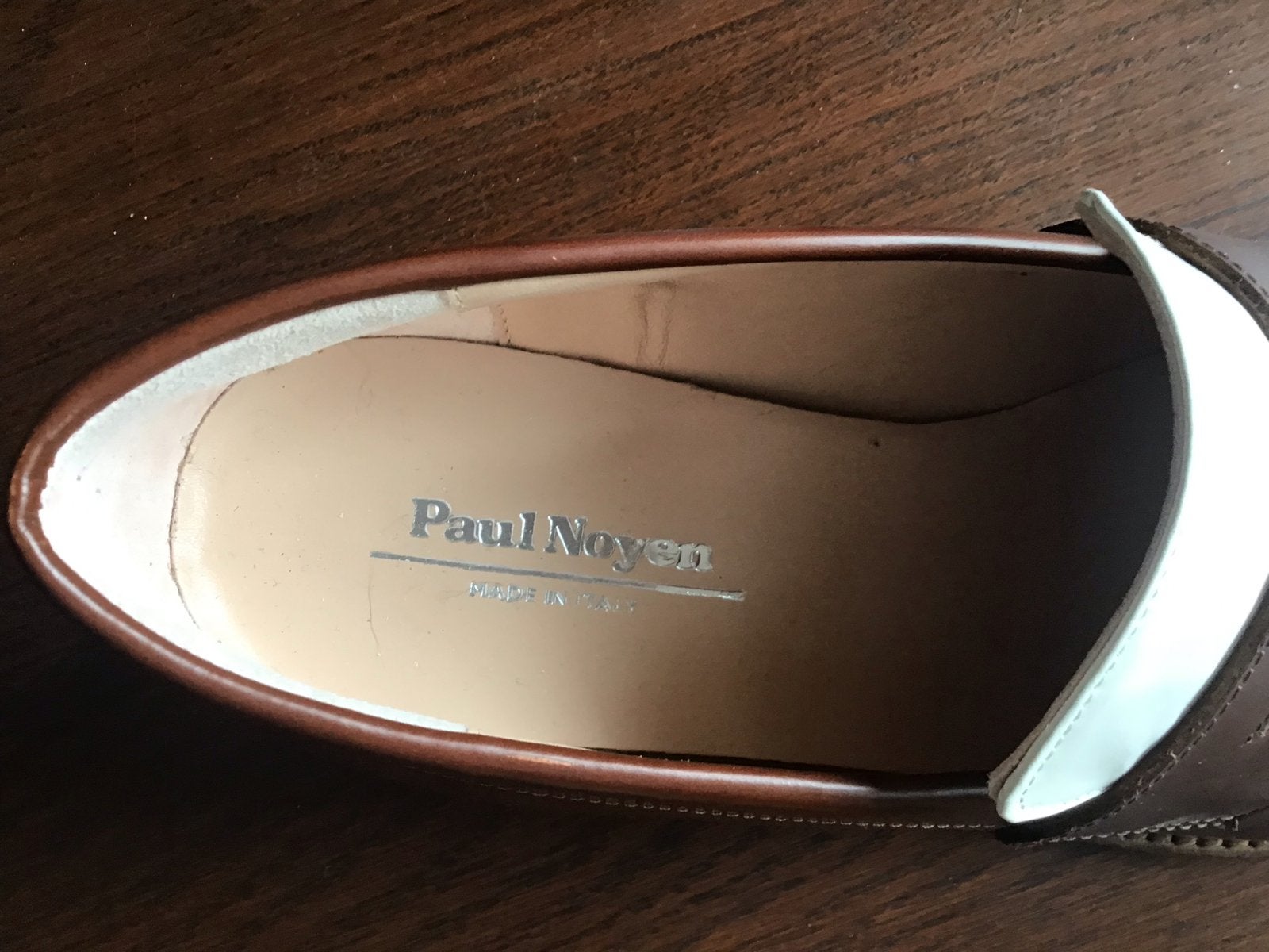 Paul Noyen schoenen - Zo goed als nieuw - Maat 40,5, Ophalen of Verzenden, Zo goed als nieuw, Bruin, Instappers