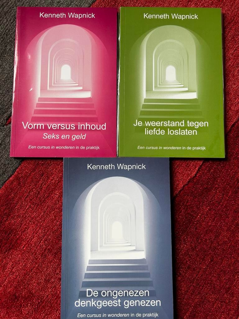 Kenneth Wapnick - 3 x nieuw mag per stuk, Boeken, Achtergrond en Informatie, Spiritualiteit algemeen, Nieuw, Ophalen of Verzenden