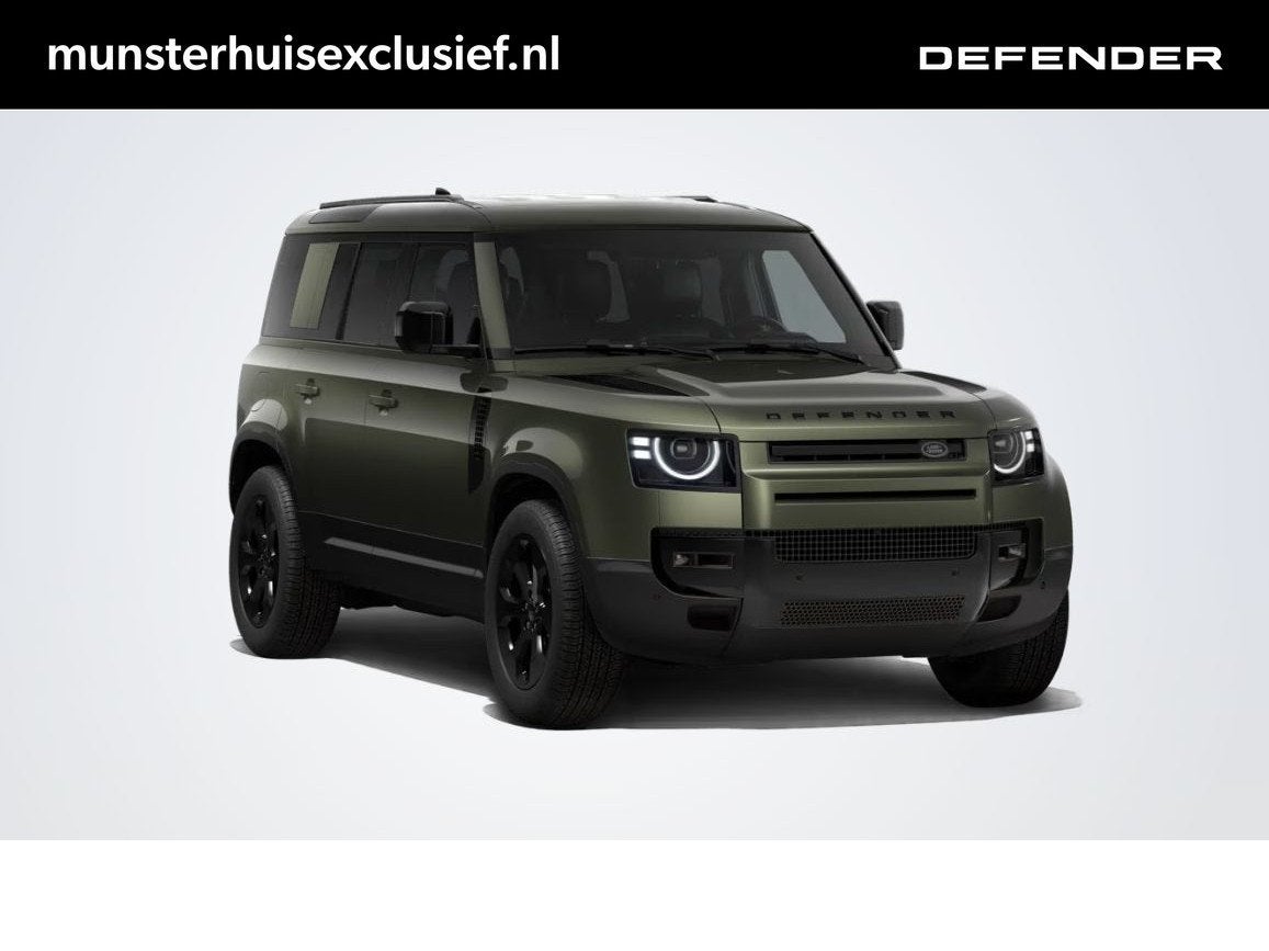 Land Rover Defender 110 2.0 P300e 110 Forest Edition | Wools, Auto's, Automaat, 12 maanden, Zwart, 4 cilinders