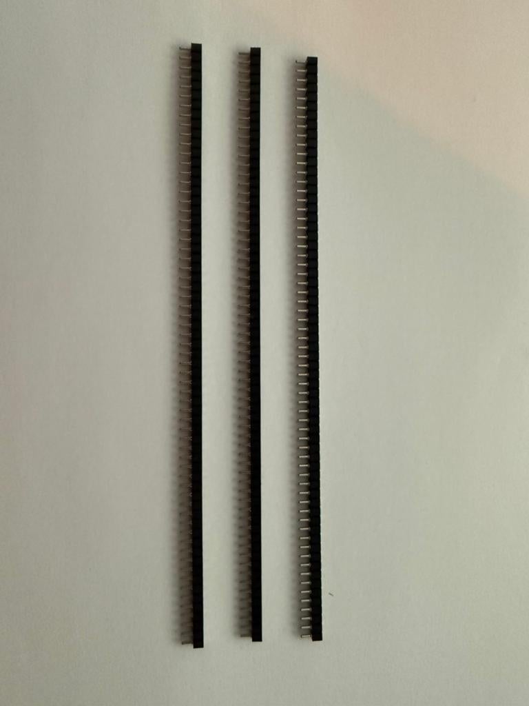 90x pinheader female 64pos 2.54Mm millmax, Mm, Nieuw, Rfq@millmax.eu, Verzenden