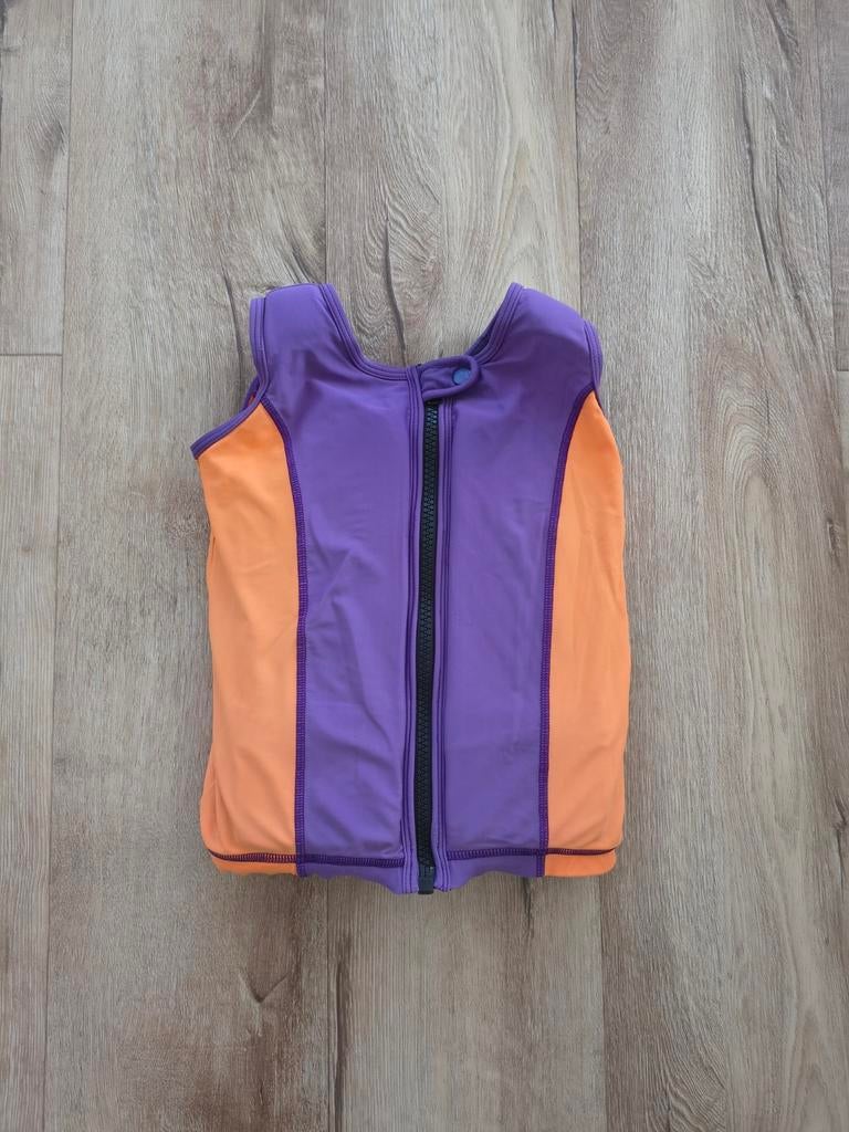 Mooi paars oranje Zed & Sop zwemvest, drijfvest zwemles, L., Gebruikt, One size, Ophalen of Verzenden, Onb