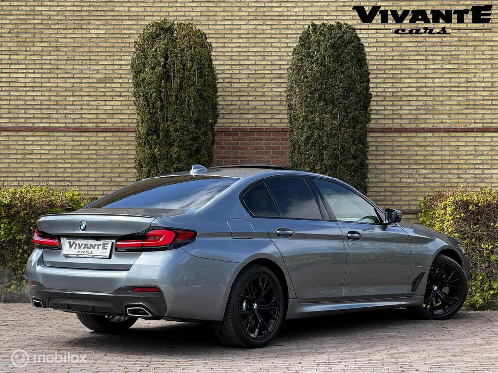 BMW 5-serie 530i M Sport High Executive Laser*Pano*H&K*Head-, Auto's, Automaat, 1998 cc, Achterwielaandrijving, Gebruikt