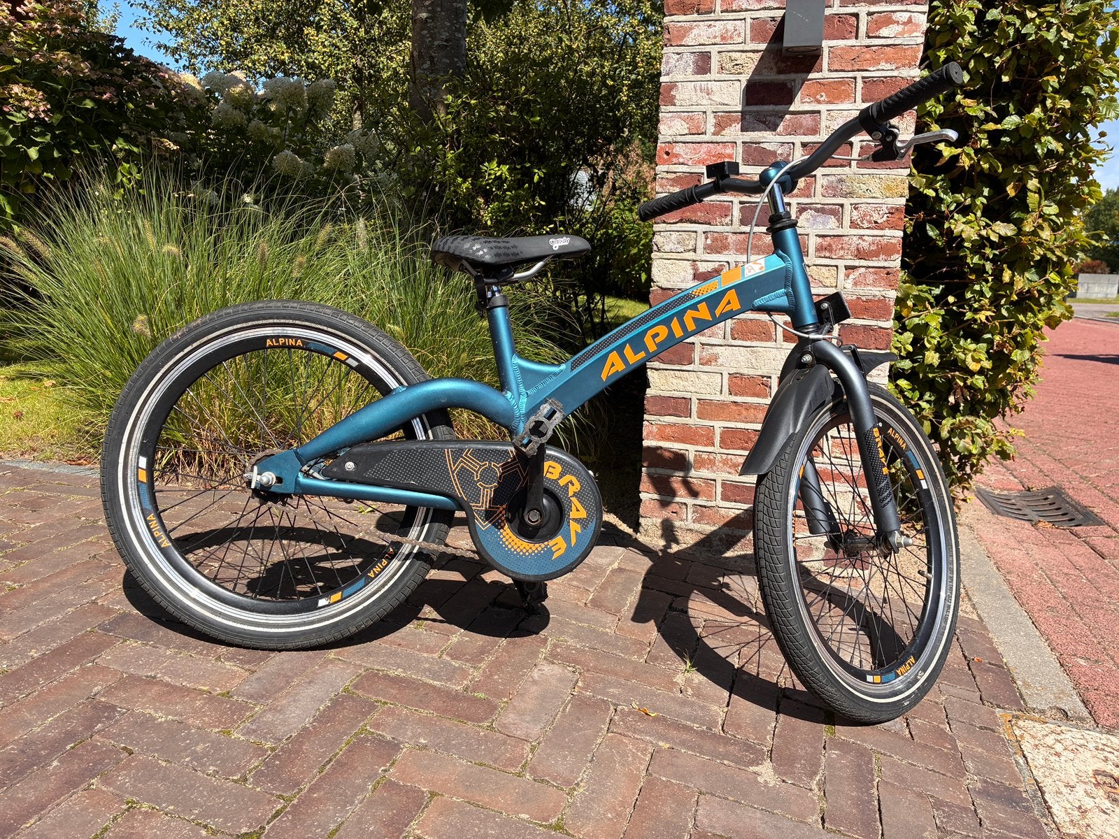 Alpina Brave 20 inch kinderfiets, Ophalen, Gebruikt, Terugtraprem, 16 tot 20 inch
