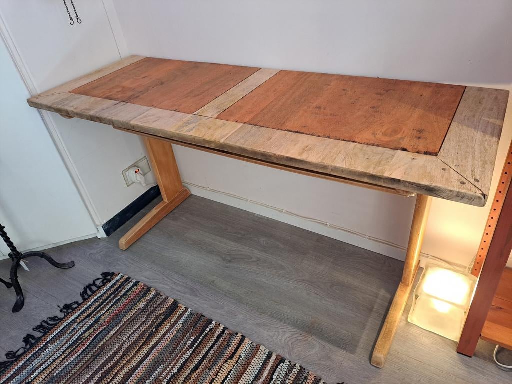 Casala Vintage Bureau Sidetable tafel, Ophalen, Hout