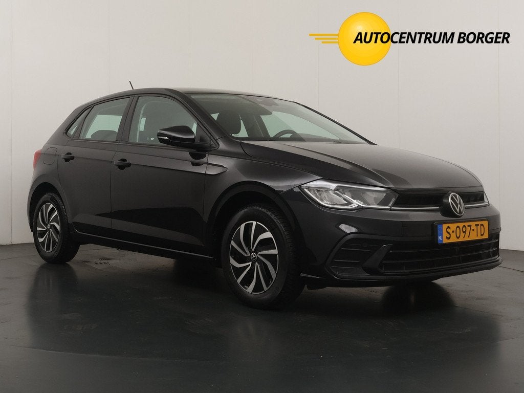 Volkswagen Polo 1.0 TSI Automaat Life Airco/Navi/15"LM /Crui, Auto's, 12 maanden, Stof, Gebruikt, Start-stop-systeem