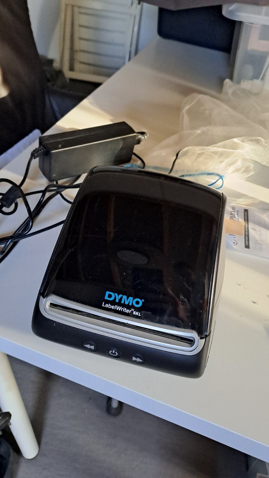 Dymo LabelWriter 5XL Labelprinter - Goede staat, met doos, Zwart-en-wit printen, Dymo, Printer, Ophalen of Verzenden