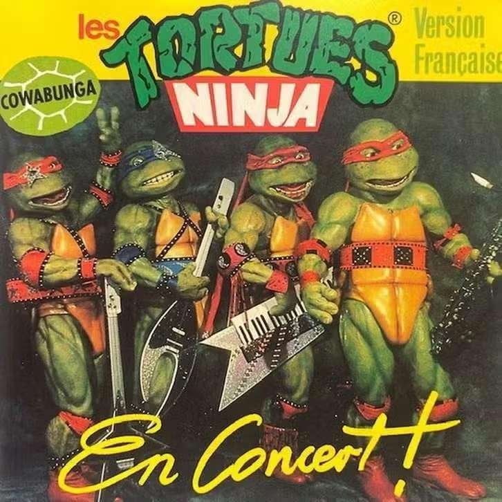 CD Les Tortues Ninja - Les Tortues Ninja En Concert!, Ophalen of Verzenden, Zo goed als nieuw, Pop, Album