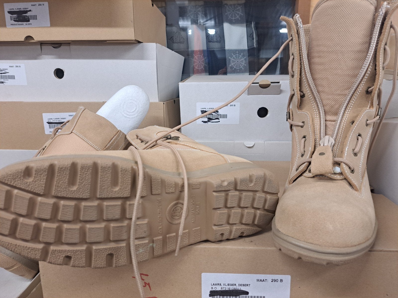 Laars Vlieger Desert - Maten 40, 41, 45, 46, Ophalen of Verzenden, Nieuw, Bruin, Boots