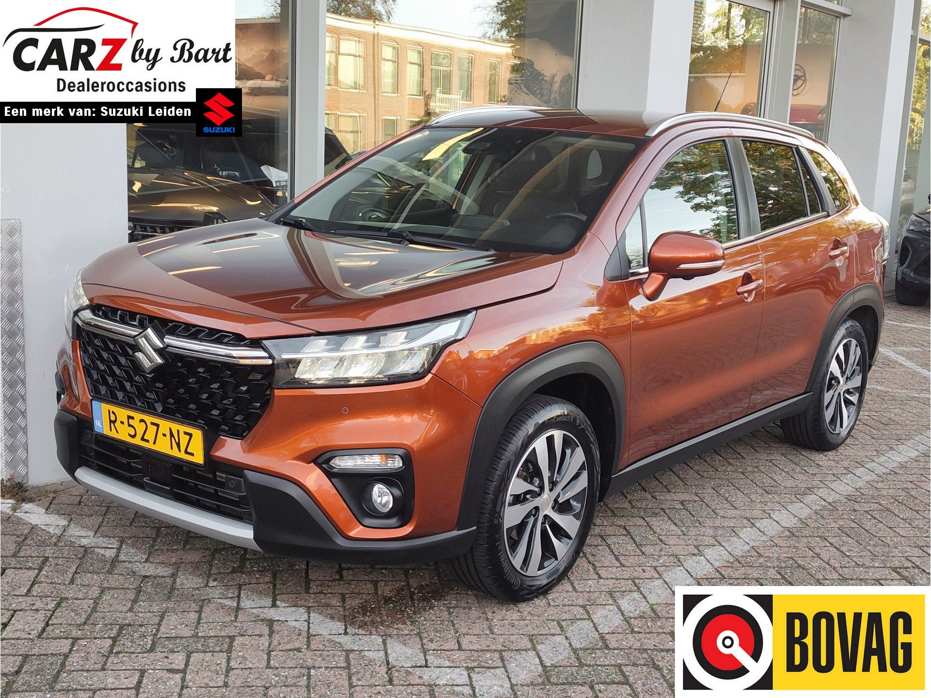 Suzuki S-Cross 1.4 BOOSTERJET STYLE SMART HYBRID AUT. 360 Ca, Auto's, Gebruikt, Leder en Stof, Bedrijf, 1373 cc