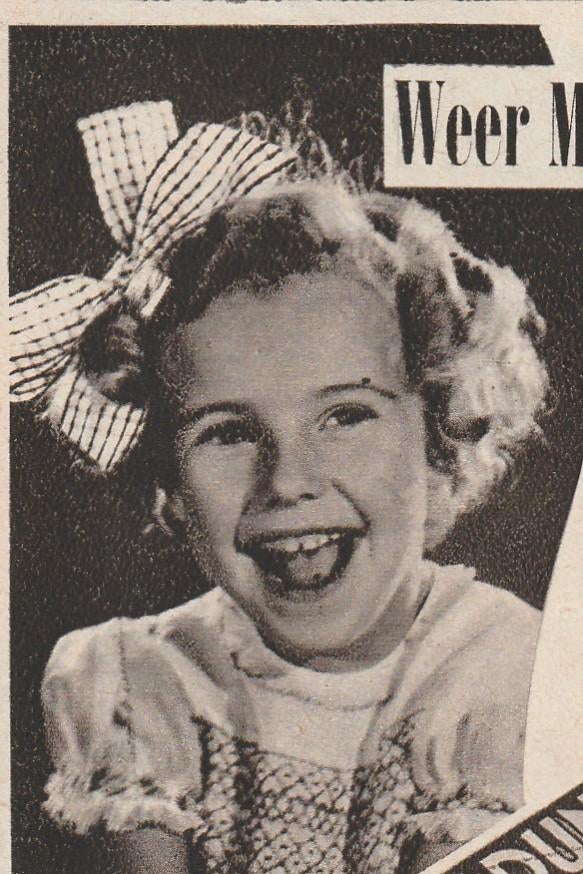 Retro reclame 1950 Van Dungen chocola meisje Dolly, Verzamelen, Retro, Verzenden, Overige typen