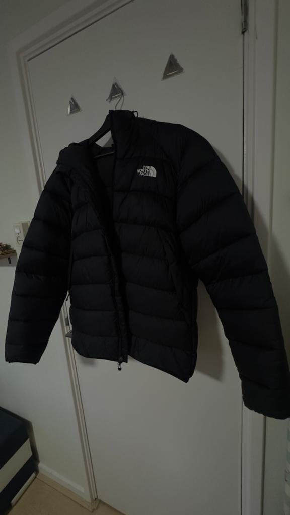 The north face winterjas, Ophalen of Verzenden, Gedragen, Maat 38/40 (M), Zwart
