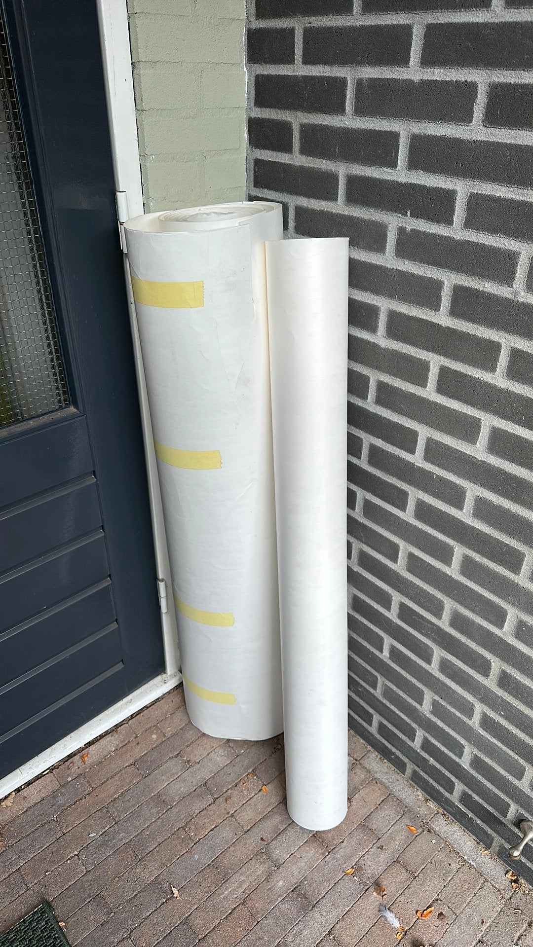 Vloerbescherming, Ophalen, Zo goed als nieuw, 15 m² of meer, Folie