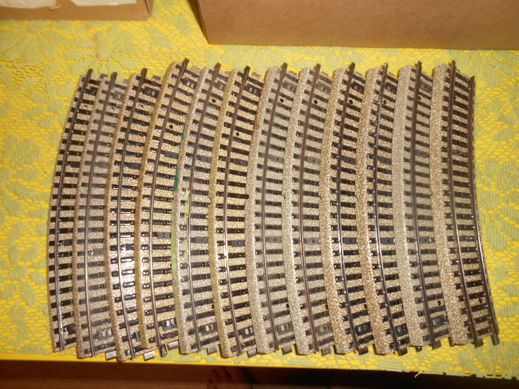 Märklin 5100 12x, de standaard boog R1 van de M rails,, Wisselstroom, Gebruikt, Rails, Ophalen of Verzenden