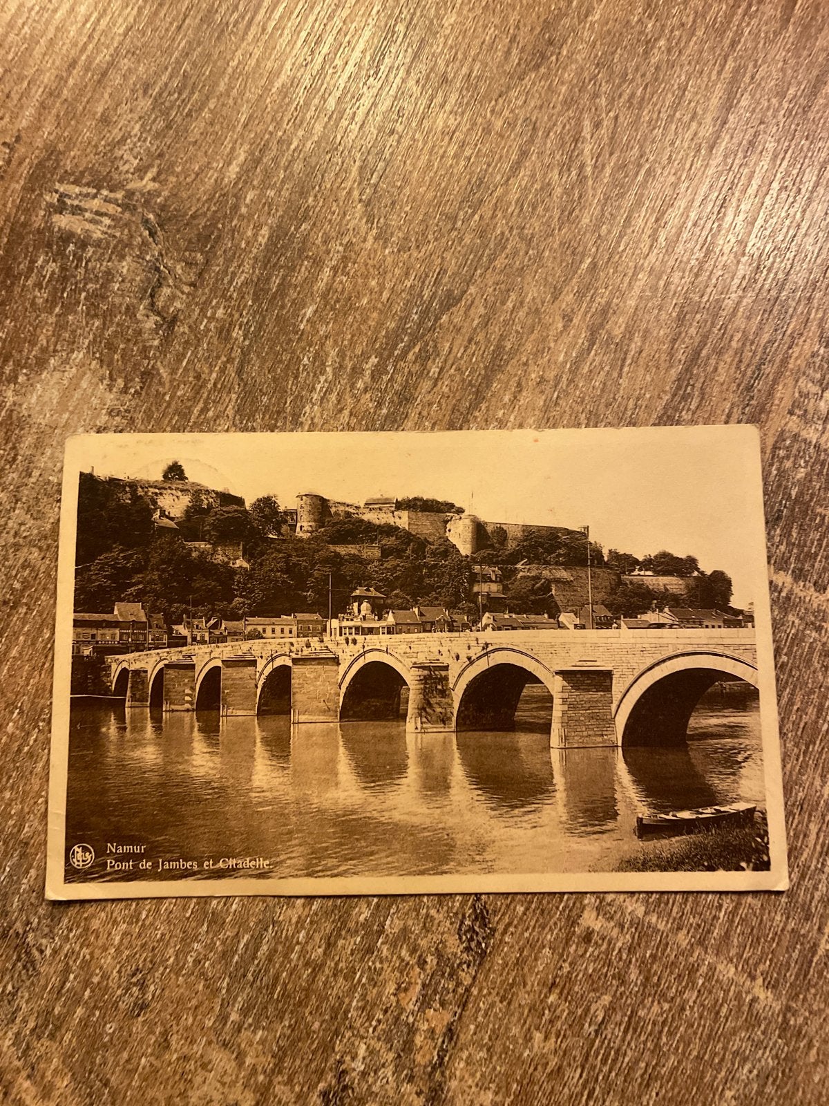 Oude Postkaart Namen: Pont de Jambes et Citadelle, Ophalen of Verzenden, Gelopen, Namen