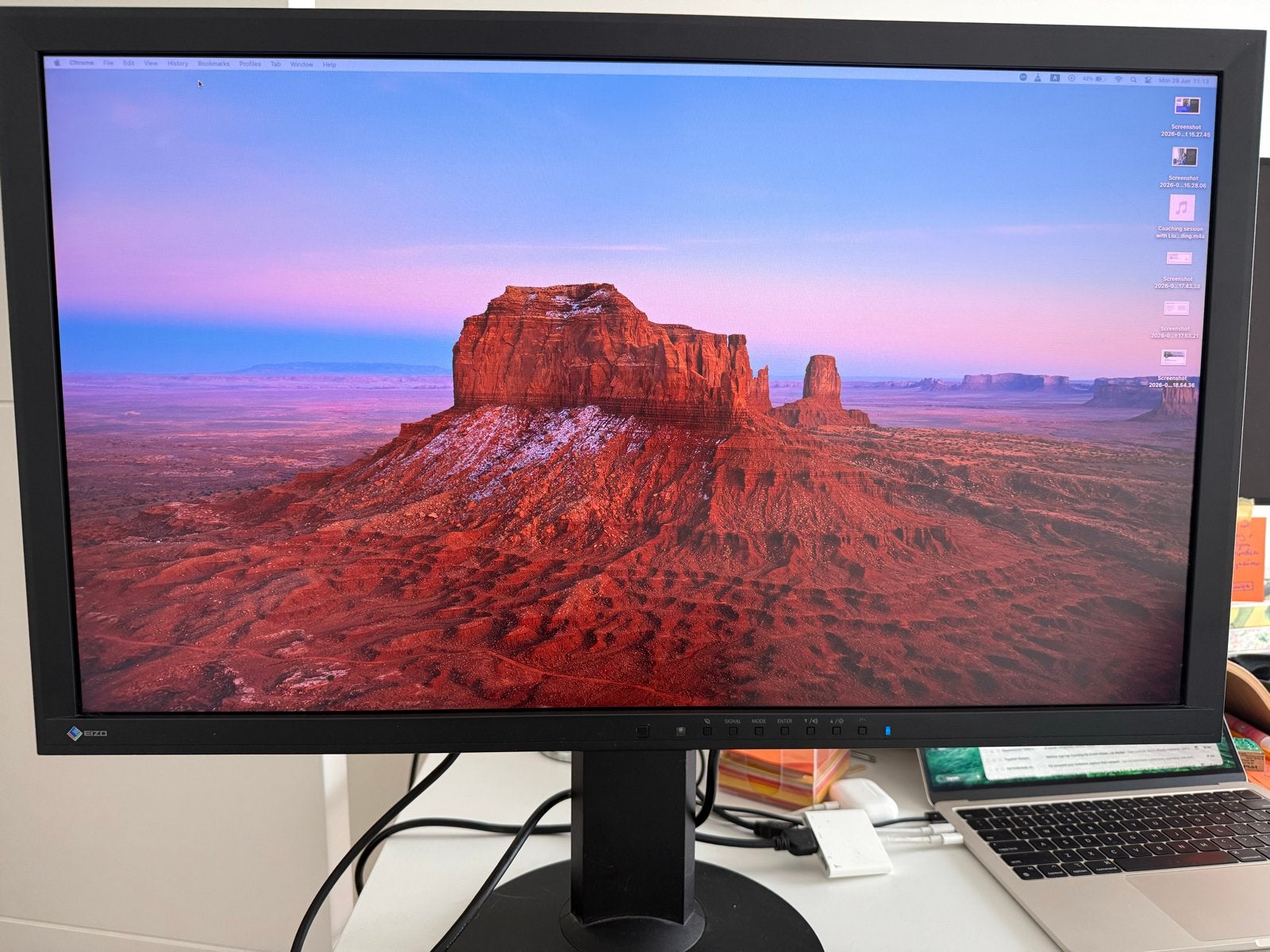 EIZO FlexScan EV2736W 27 inch QHD monitor, Computers en Software, Monitoren, Ophalen, Gebruikt, Quad HD (2K), DisplayPort
