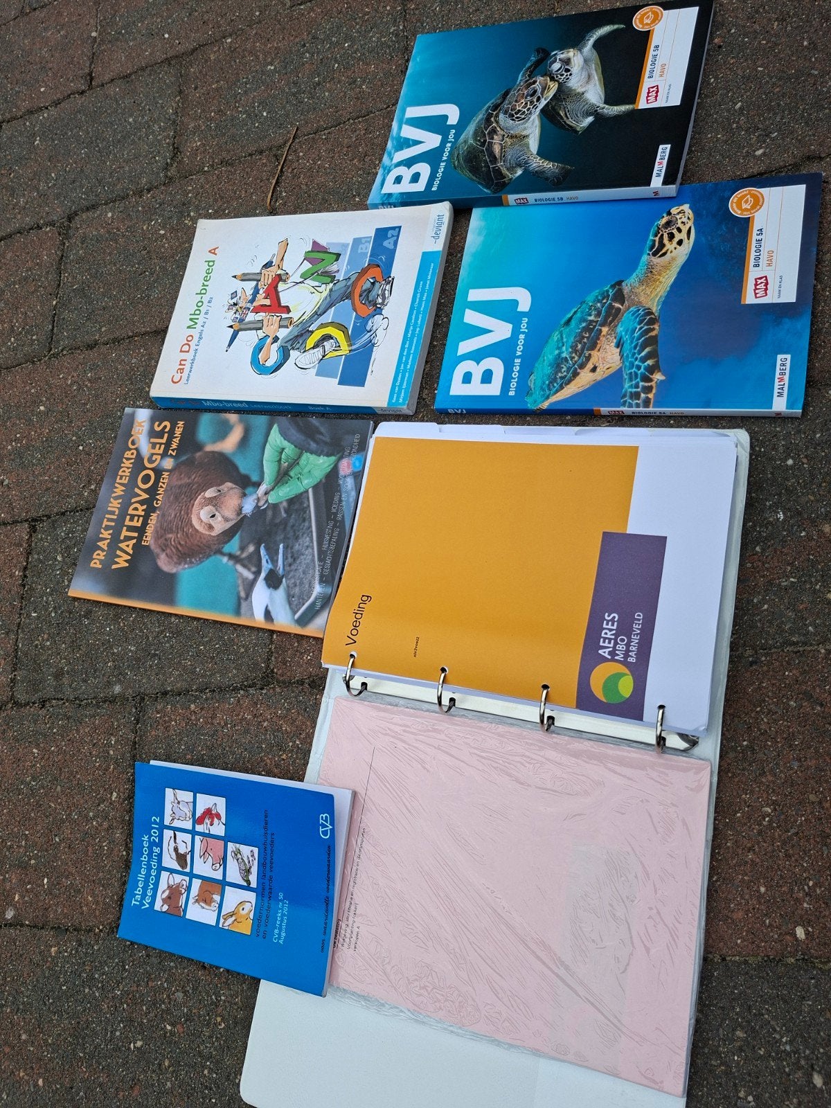 boekenpakket Aeres MBO- Dierverzorging Niveau2  jaar 2, Boeken, Ophalen of Verzenden, Zo goed als nieuw, Overige niveaus