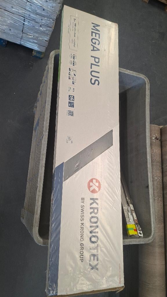 Mooie click laminaat vloer Kronotex Mega Plus 2,249 m2, Ophalen, ., ., Nieuw