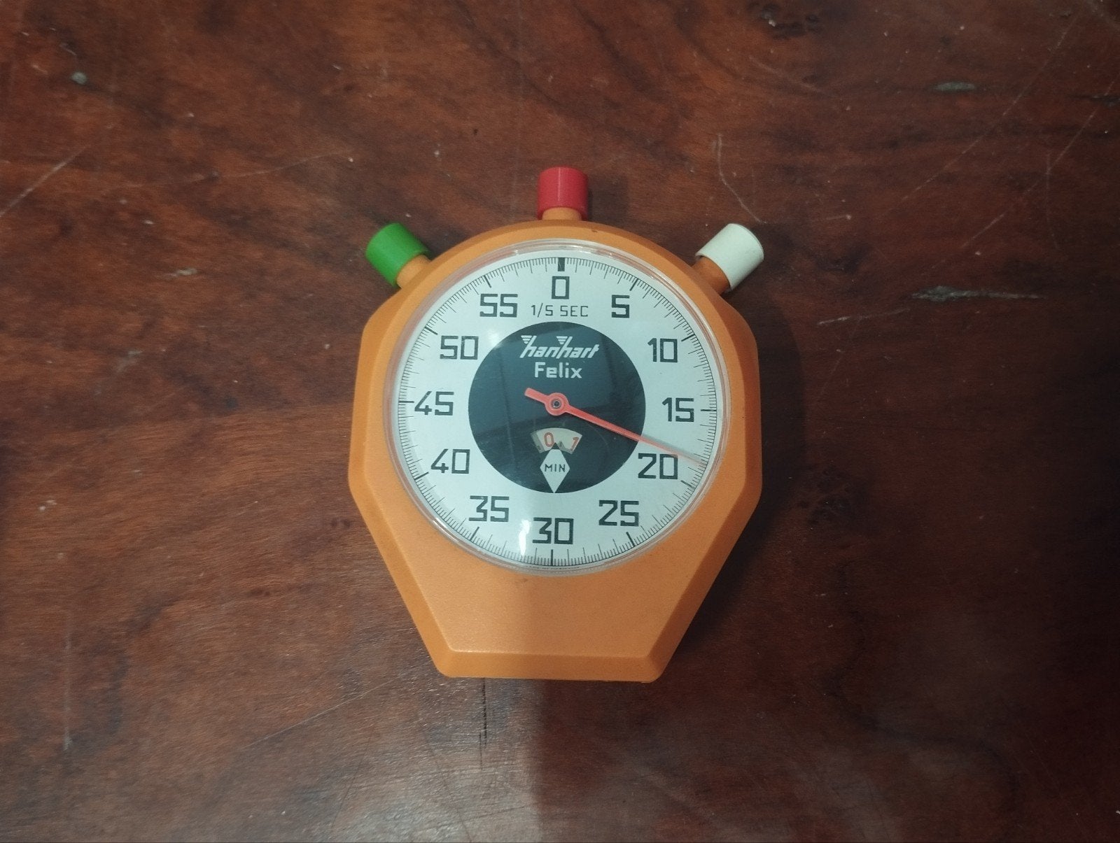 Felix Hanhart mechanische stopwatch uit de jaren 70, Ophalen of Verzenden