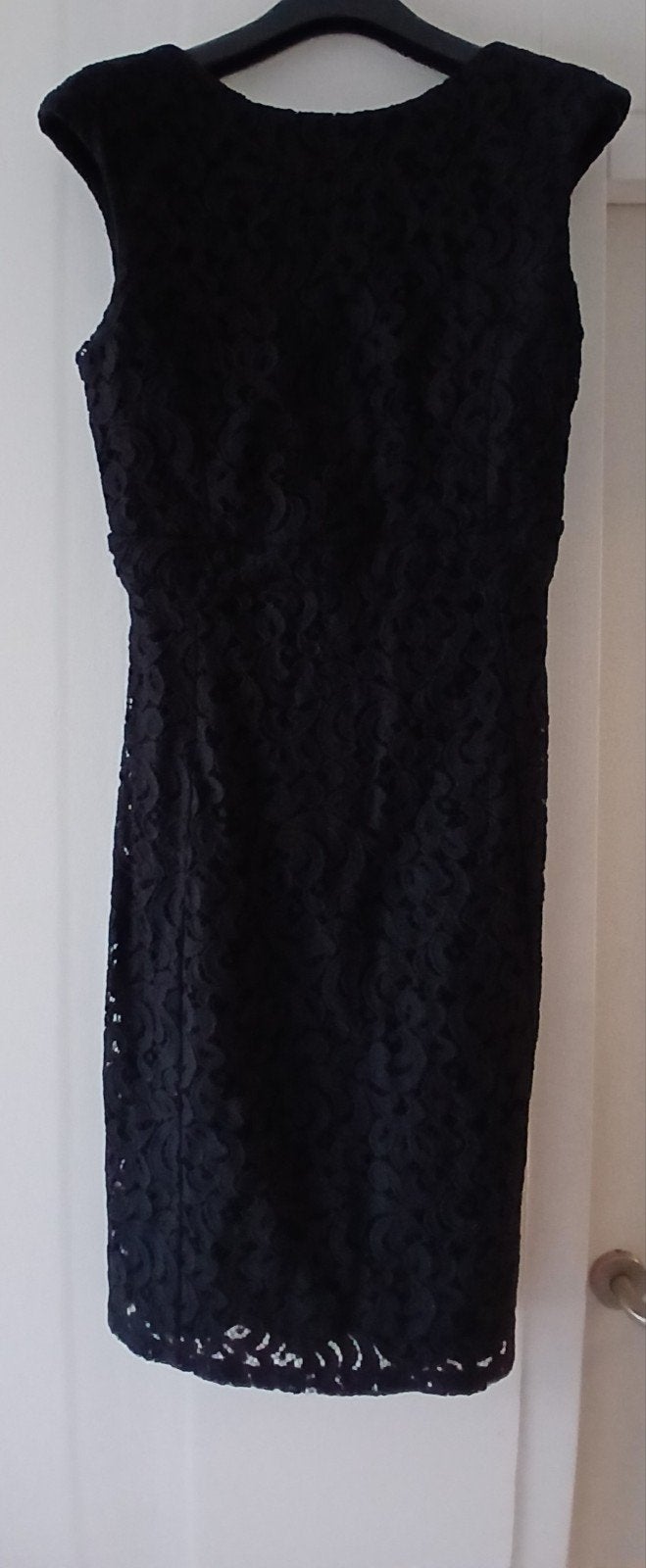 Elegant Zwart Kanten Jurkje - Mango Maat M, Maat 38/40 (M), Mango, Zwart, Ophalen of Verzenden
