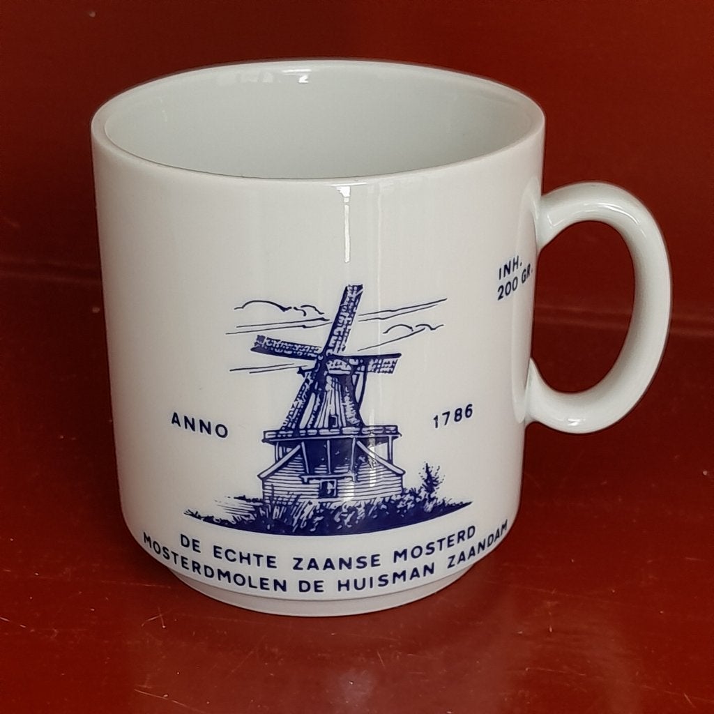 Beker Zaanse Mosterd, Gebruikt, Overige typen, Ophalen of Verzenden, Overige stijlen