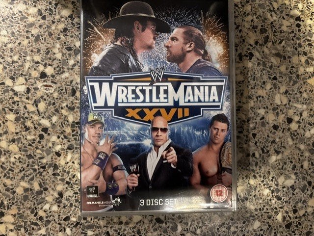 WWE Wrestlemania DVD Collectie, Alle leeftijden, Ophalen of Verzenden, Zo goed als nieuw, Engels