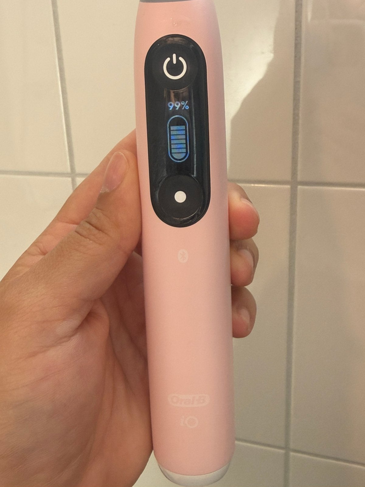 Oral-B iO Series 6N Pink – elektrische tandenborstel, Ophalen of Verzenden, Zo goed als nieuw, Tandenborstel