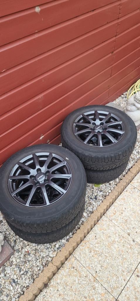 Rial velgen met winterbanden - 15 inch, Ophalen of Verzenden, Gebruikt