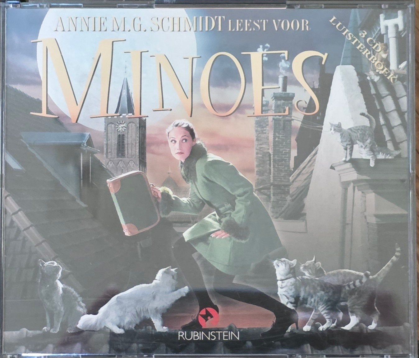 Annie M.G. Schmidt leest voor: Minoes (3 CD Luisterboek), Ophalen of Verzenden
