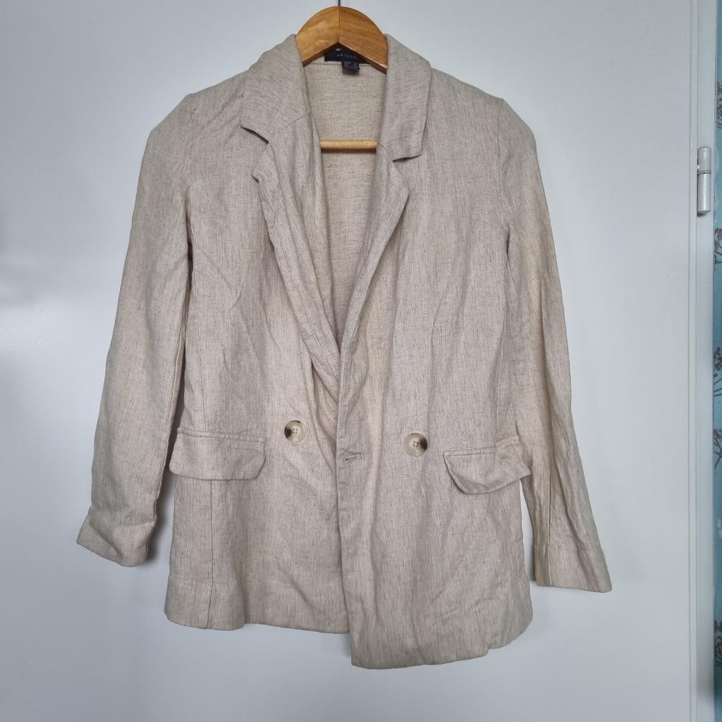 Dames colbert maat 32, Primark, Beige, Ophalen of Verzenden, Zo goed als nieuw