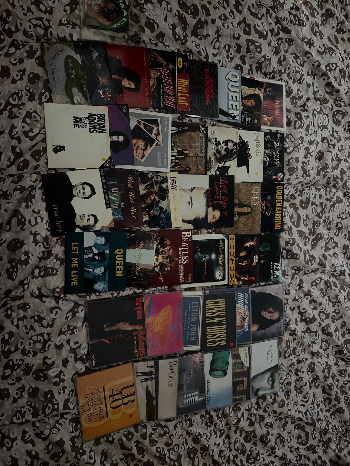 40 CD Singles: Queen, Nirvana, The Beatles, Guns N' Roses e., Ophalen of Verzenden, Gebruikt, Rock en Metal