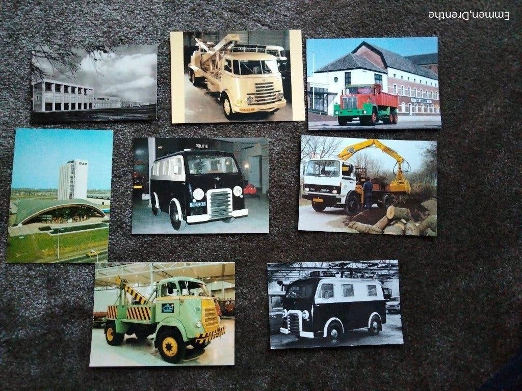 daf ansichtkaarten 8 stuks, Ophalen of Verzenden, Zo goed als nieuw, Auto's
