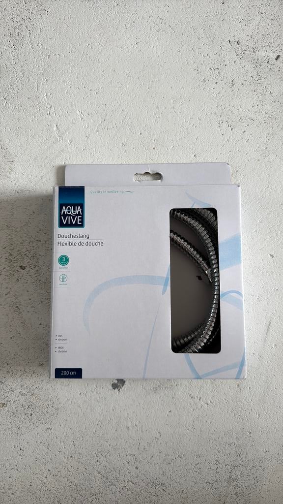 Aqua Vive 3m doucheslang, Ophalen of Verzenden, Zo goed als nieuw