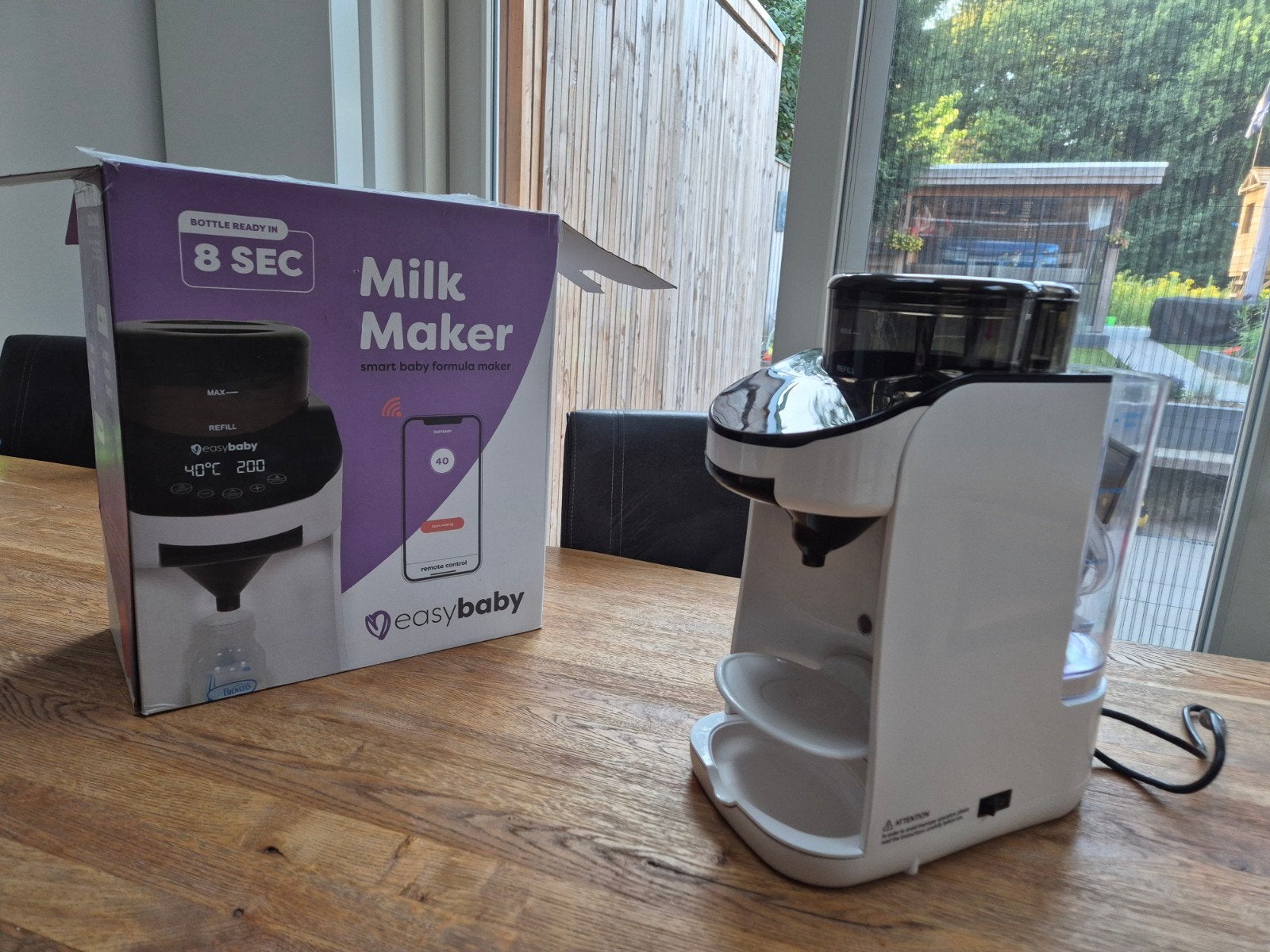 Easybaby Milk Maker - Smart Baby Formula Maker, Ophalen of Verzenden, Zo goed als nieuw, Babyvoedingmaker, Easybaby