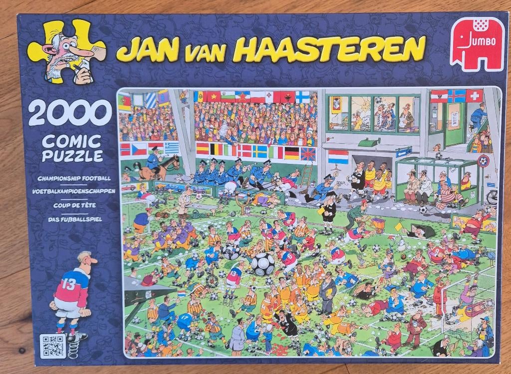 Jan van Haasteren puzzels, Ophalen, 500 t/m 1500 stukjes, Zo goed als nieuw, Legpuzzel