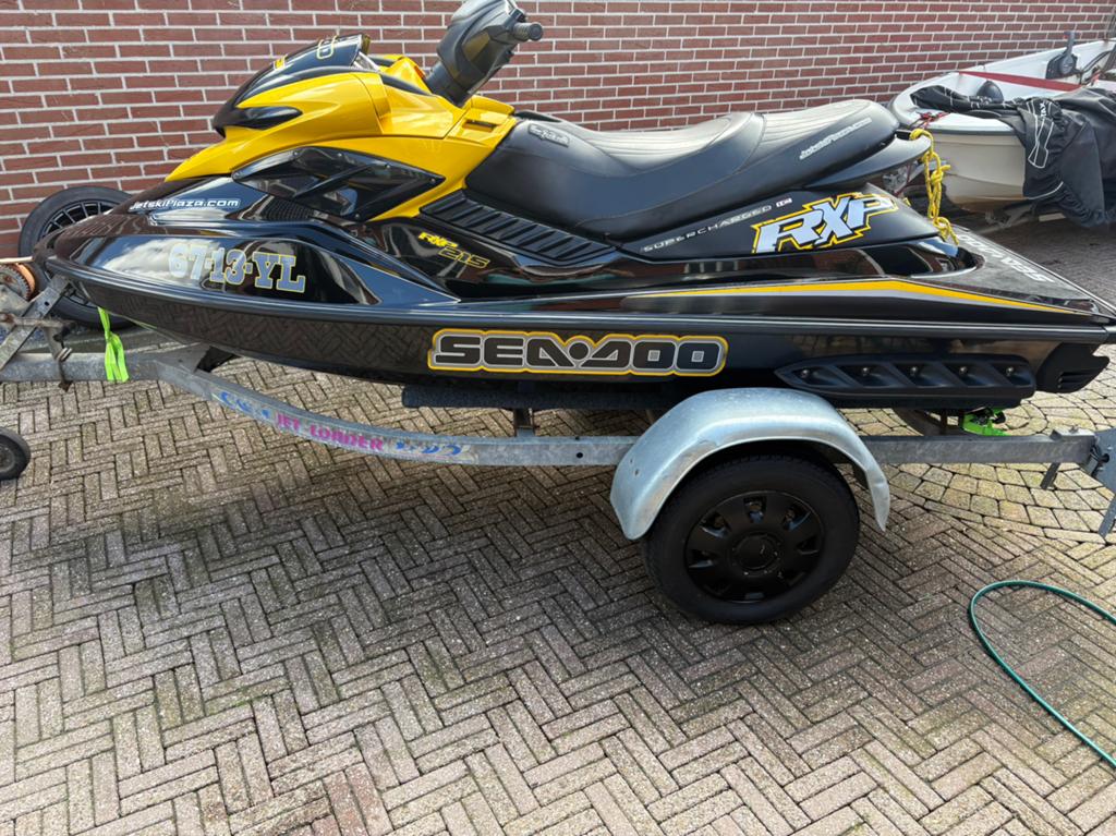 Seadoo RXP 215 supercharged ic 2007  jetloader led trailer, Watersport en Boten, Jetski's en Waterscooters, Gebruikt, 200 pk of meer