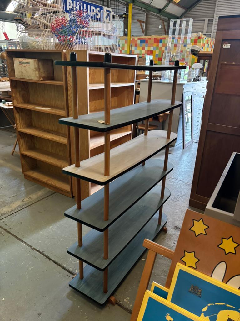 Vintage stokkenkast / roomdivider, Huis en Inrichting, Ophalen, Gebruikt