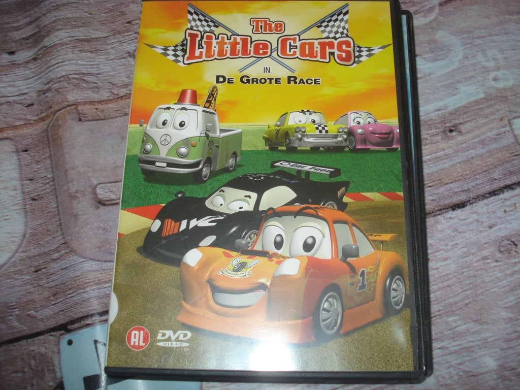 dvd the little cars in de grote race 95-1025-413-189, Alle leeftijden, Ophalen of Verzenden, Zo goed als nieuw