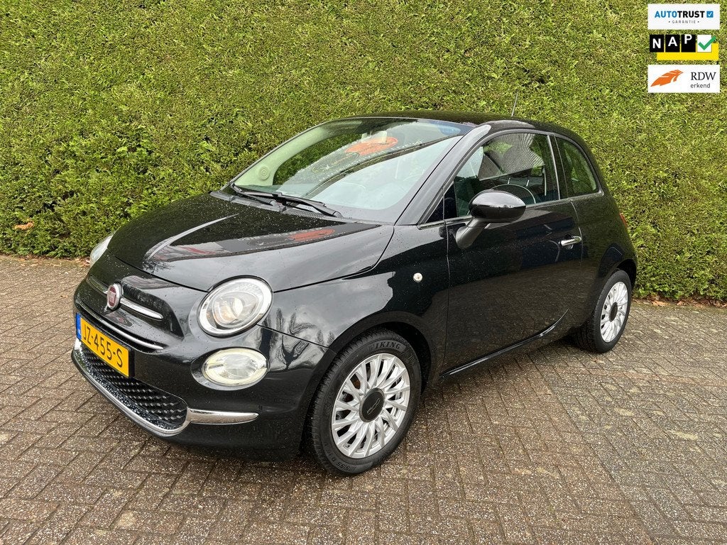 Fiat 500 0.9 TwinAir Turbo Lounge, Panoramadak, Multimedia,, Auto's, Voorwielaandrijving, Gebruikt, Origineel Nederlands, Bedrijf