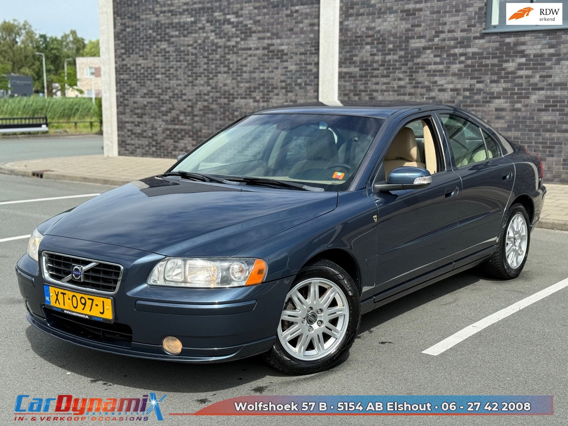 Volvo S60 2.4D Edition I | Volledig Historie | Distr. OK | R, Auto's, Volvo, Gebruikt, Blauw, S60, 163 pk