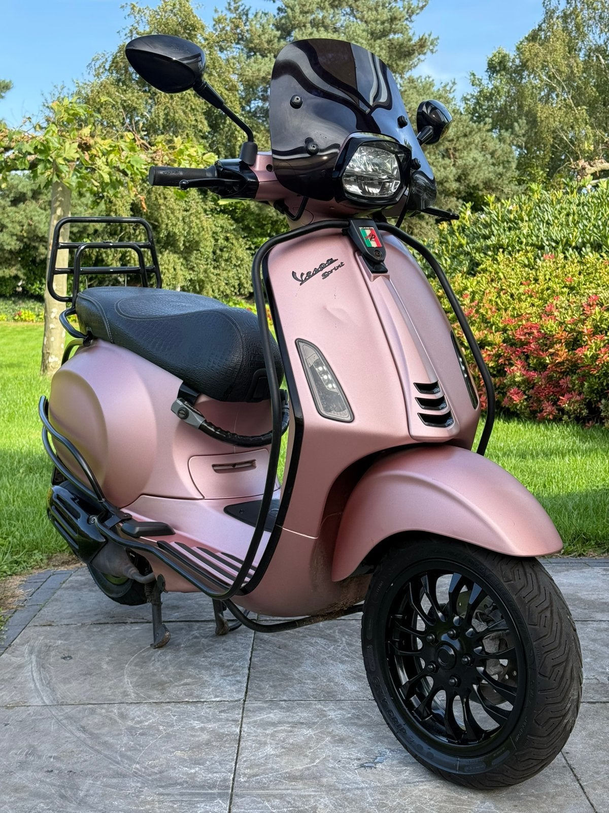 ⭐️Vespa sprint rose gold uniek 1e eigenaar Brom 9800 km⭐️, Ophalen, Zo goed als nieuw, Benzine