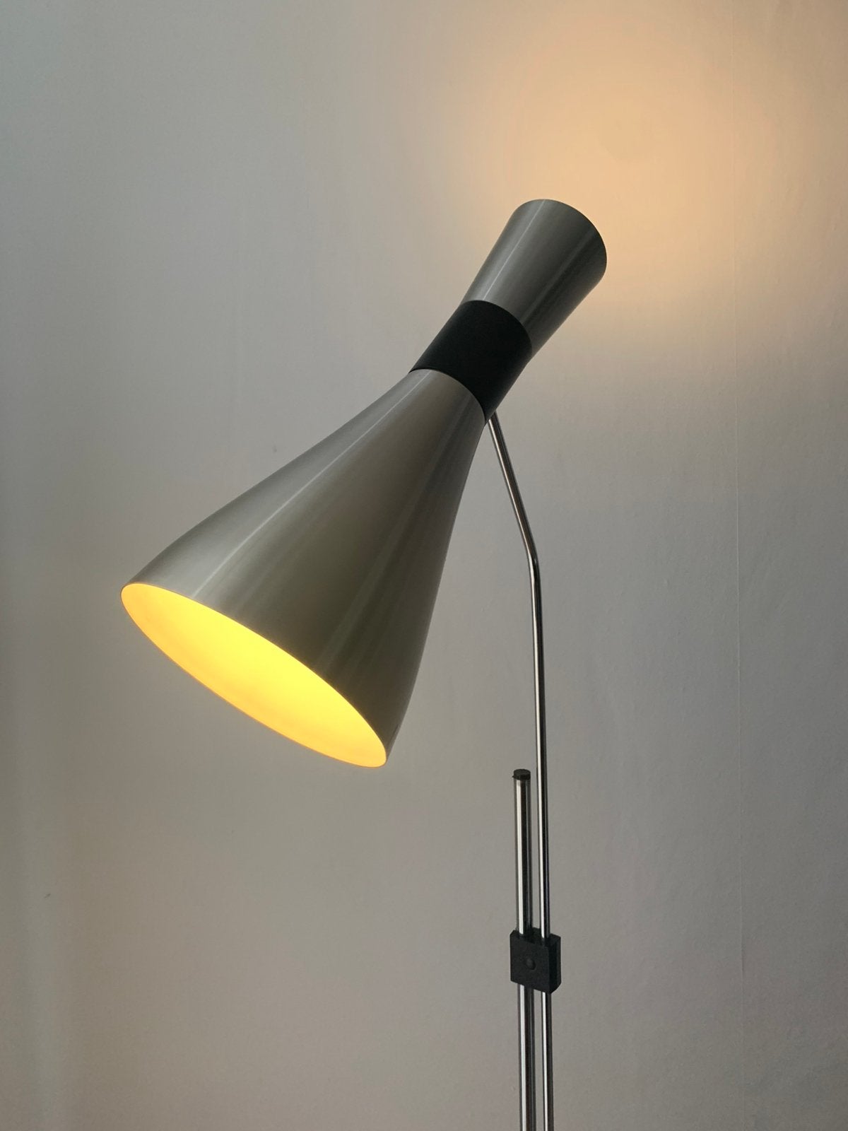 Vintage Deens design vloer lamp - Fog en Morup, Ophalen, Zo goed als nieuw, 150 tot 200 cm