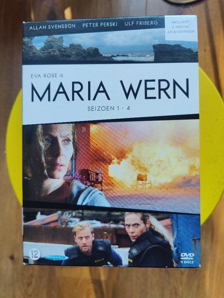 Maria Wern - Seizoen 1-4 - Box, Vanaf 12 jaar, Ophalen of Verzenden, Zo goed als nieuw