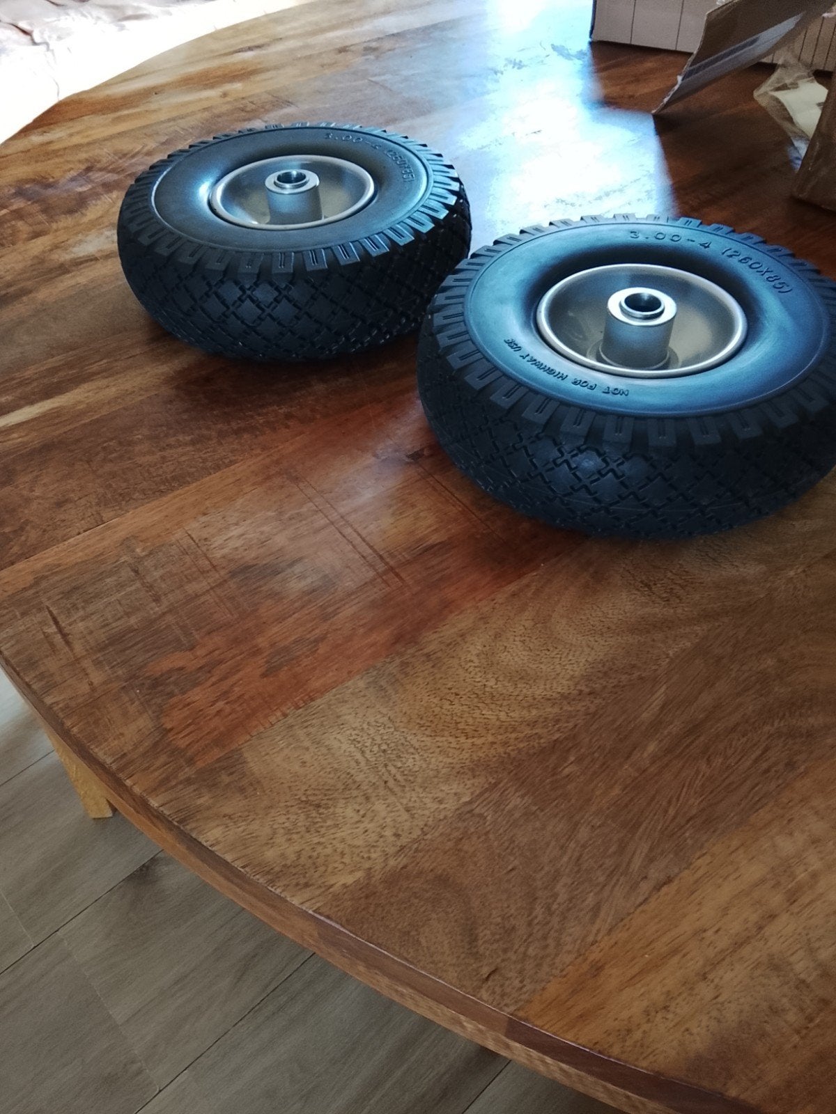 2x Harde Wielen 25cm Nieuw in Doos, ., Nieuw, Ophalen of Verzenden, Relaxdays