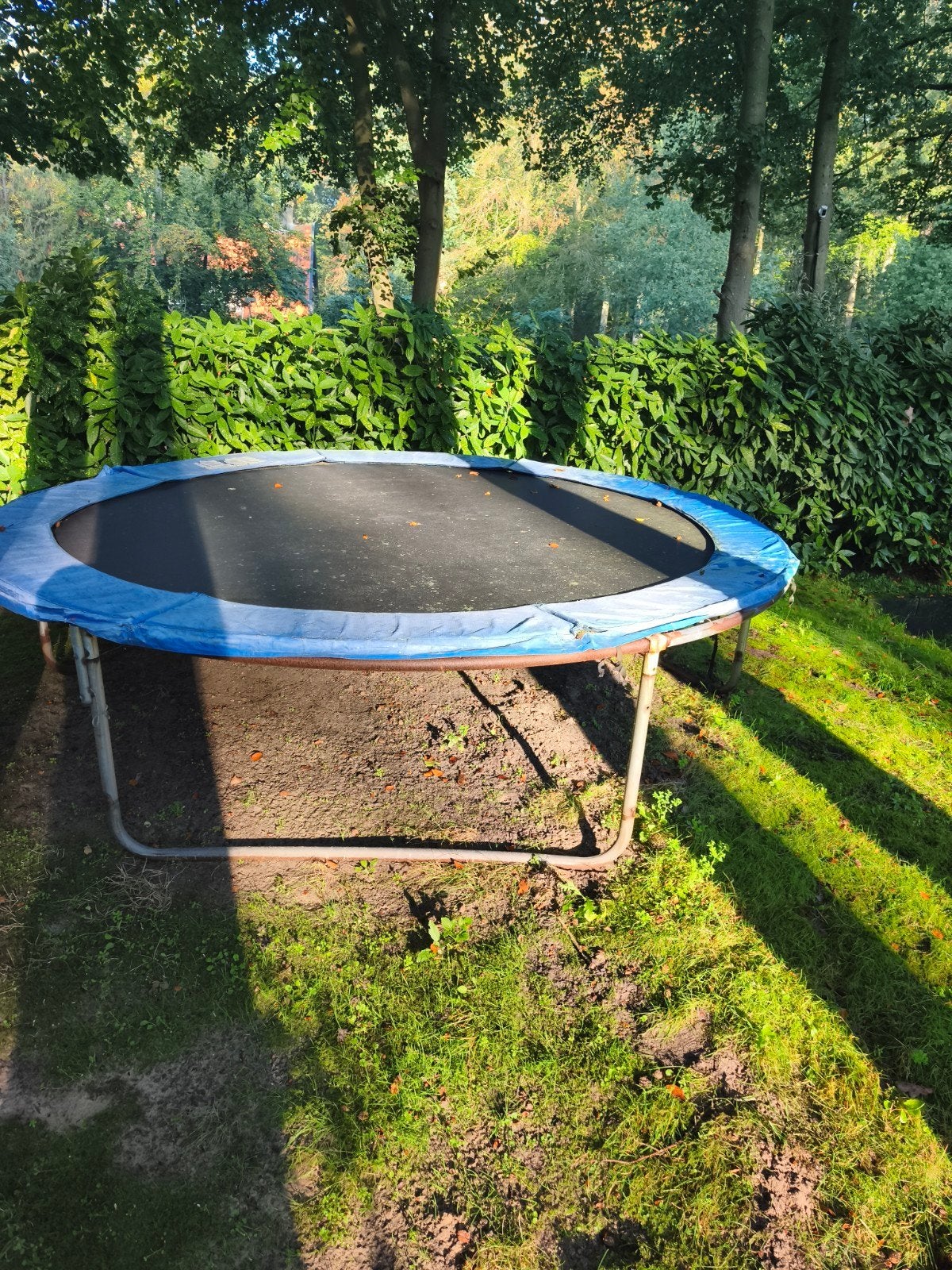 Trampoline - Gebruikt maar functioneel, Ophalen of Verzenden, Gebruikt