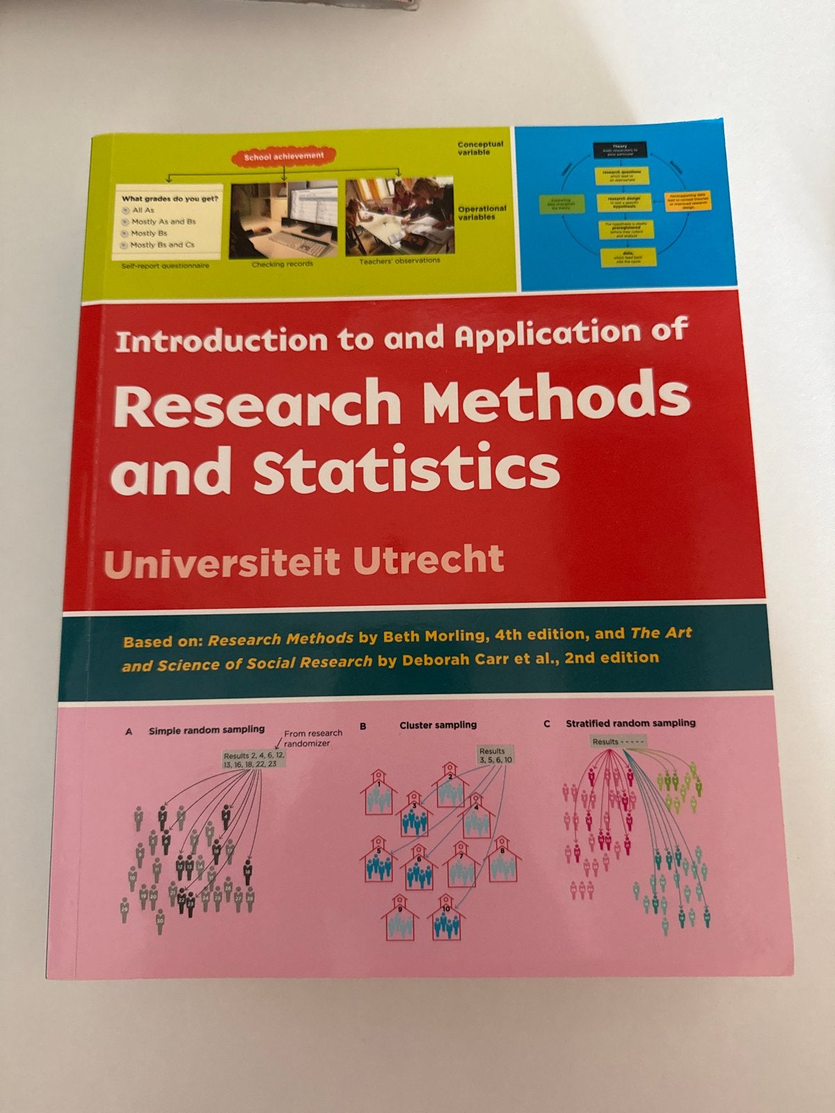 Research Methods and Statistics - Universiteit Utrecht, Ophalen of Verzenden, Zo goed als nieuw, WO
