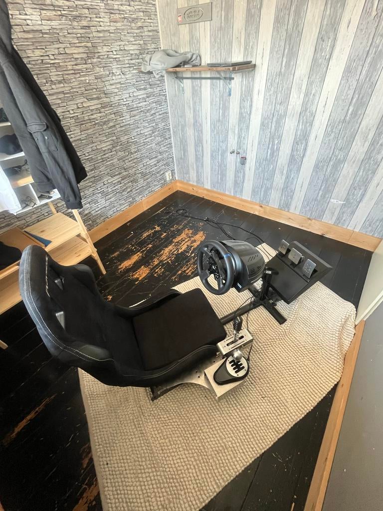 Thrustmaster T300RS GT Edition met Playseat en Shifter, Spelcomputers en Games, Spelcomputers | Overige, Zo goed als nieuw, Ophalen