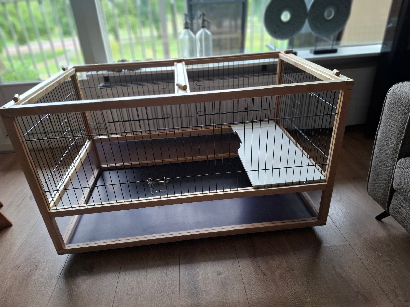 Luxe en compleet caviaverblijf op wieltjes, Ophalen, 110 cm of meer, 60 tot 90 cm, Zo goed als nieuw