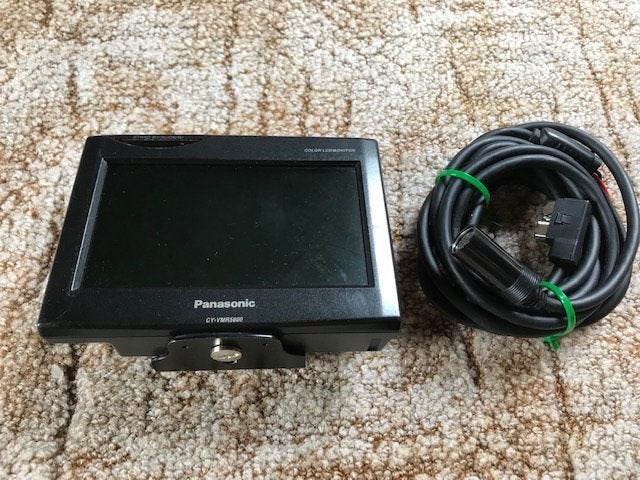 Navigatiesysteem lcd monitor panasonic cn-dv2300. In goede, Auto diversen, Ophalen of Verzenden, Gebruikt