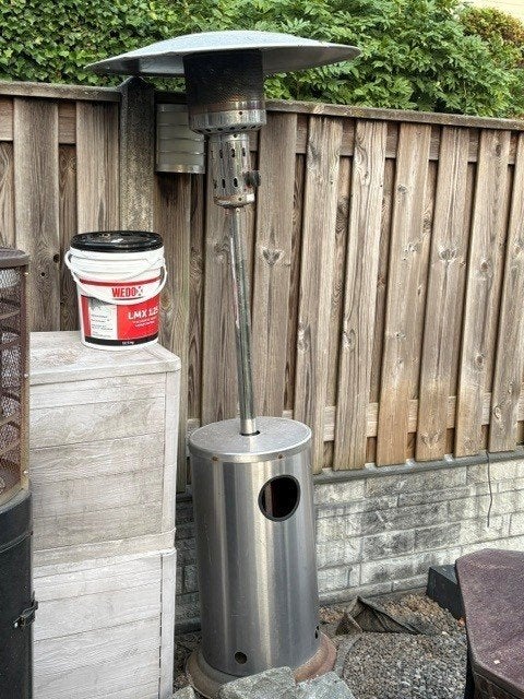 terrasverwarming, Tuin en Terras, Terrasverwarmers, Ophalen, Gebruikt, Gas, Vloer
